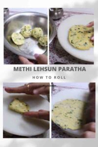 How to roll paratha