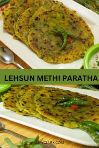 Lehsun Methi Paratha
