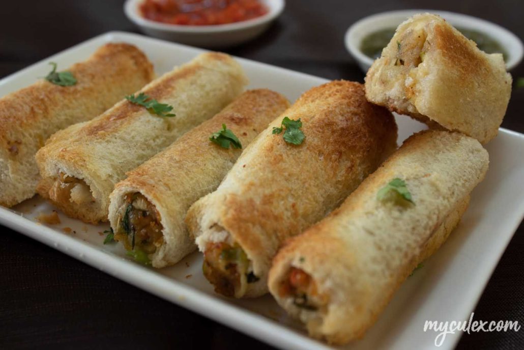 Baked Veg O’ Cheese  Roll