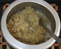 Cook quinoa