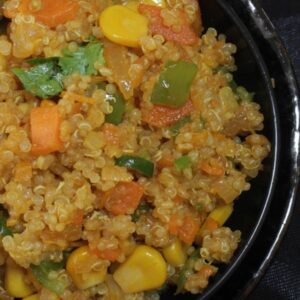 Quinoa Stir fry with veggies