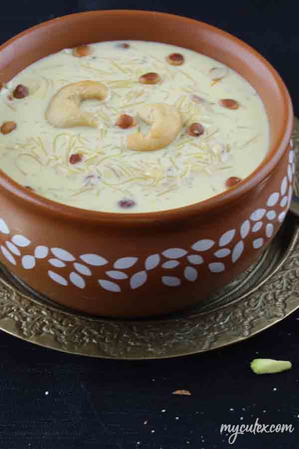 Seviyan Kheer | Sheer Khurma | Flavored Vermicelli Pudding