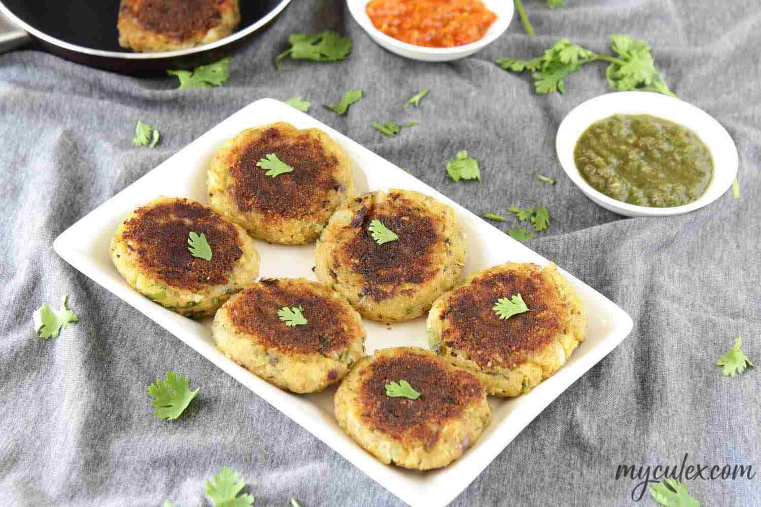 Crispy Aloo Tikki | Potato Patties - Street Style Potato Snack • My ...