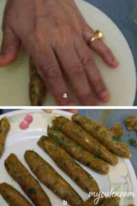 Shaping kabab