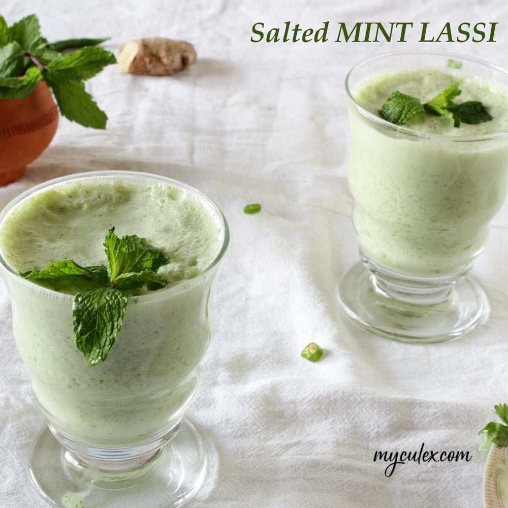 Salted Mint Lassi