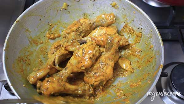 Nigerian Chicken Curry ingredients 2