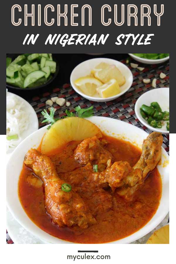 Nigerian Chicken Curry Pinterest