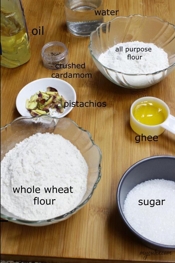 sweet chautha ingredients