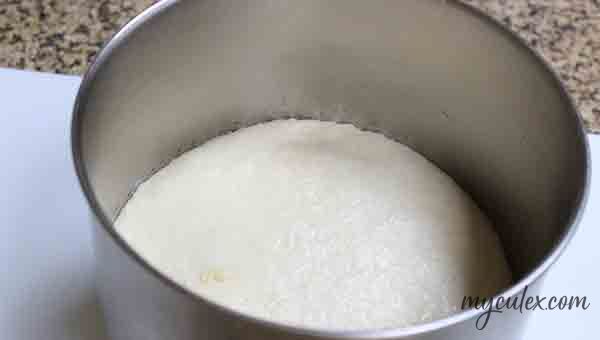 12. Dough after proofing