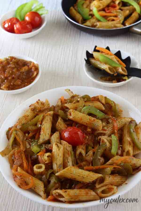 Marinara Penne Pasta with Vegetables