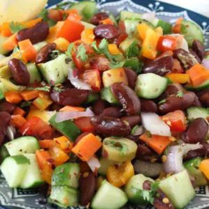 Red Kidney Bean Protein Salad Pin Recipe