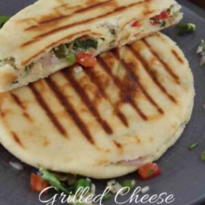 Grilled Cheese Pita Sandwich pin recipe