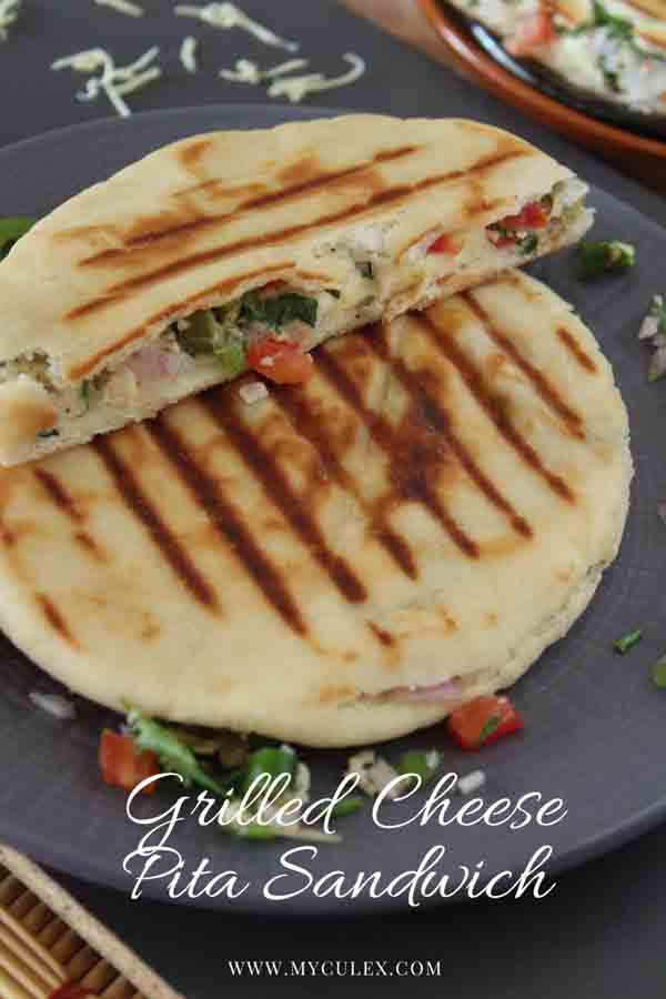 Grilled Cheese Pita Sandwich Khubz Cheese Sandwich • My Culinary