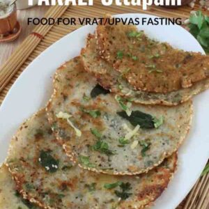 Farali Uttapam | Vrat Wala Uttapam pin recipe