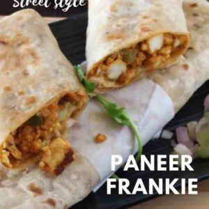 Paneer Frankie Pin recipe