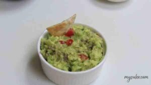 4. serve guacamole.