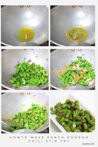 How to make Panch Phoron Chili