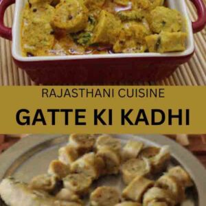 Rajasthan Gatte Ki Kadhi pin