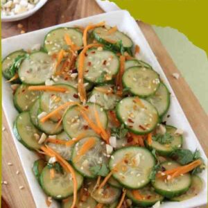 Cucumber and Carrot Salad Pin it