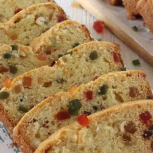 tutti Frutti Loaf Cake