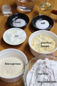 ingredients2 rice flour dosa - 1