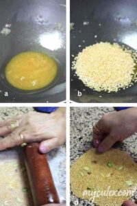 how to make till chikki