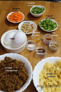 How to make mince pasta baked delight ingredients